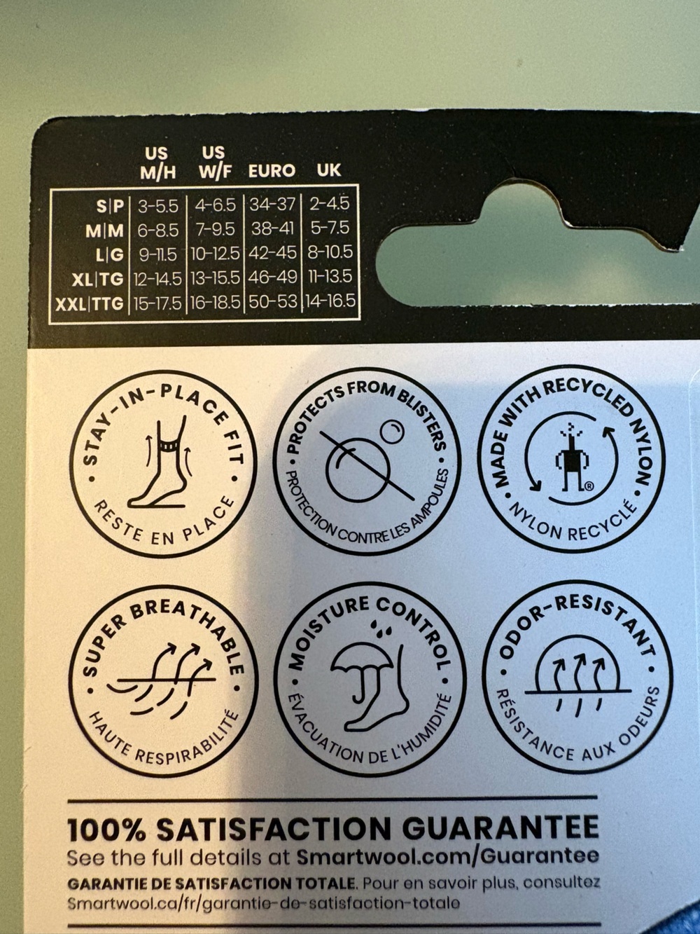 Smartwool Women’s/Unisex Hike Crew Socks 4 pairs Large NEW Light Cushion - Picture 4 of 5